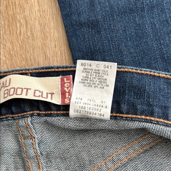 Levi's 515 Size 12S Blue | Boot Cut Jeans | Low Rise | Slim Fit | Women’s - Picture 5 of 15